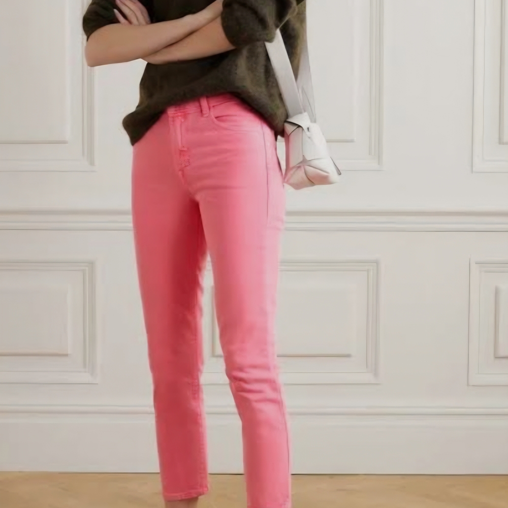 J Brand Pink Coral Jeans